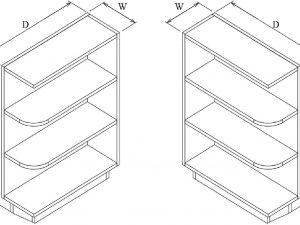 Base Cabinets -  PW-BESLO9-BESRO9
