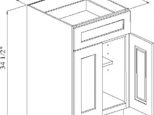 Base Cabinets - PW-B24-27-30