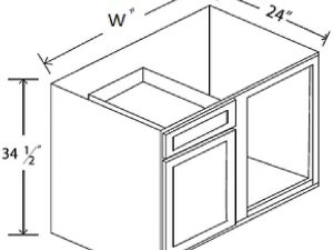 Base Cabinets - PW-BBC39FHD-9