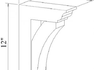 Accessories - PW-CORBEL3128