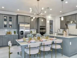 Lait Grey Shaker Kitchen Cabinets