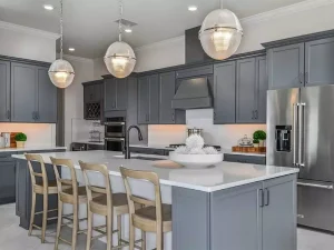 Lait Grey Shaker Kitchen Cabinets